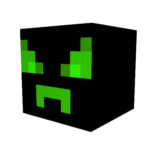 jackscandrett Minecraft avatar head, 3D render