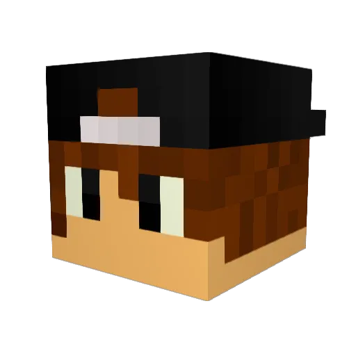 jacksmithgamer Minecraft avatar head, 3D render