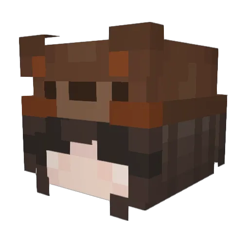 jackson_lol1 Minecraft avatar head, 3D render
