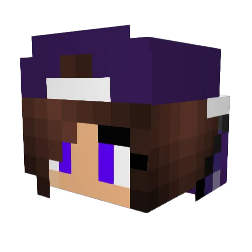 jacksonhcnz Minecraft avatar head, 3D render