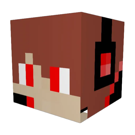 jacksonlake39 Minecraft avatar head, 3D render