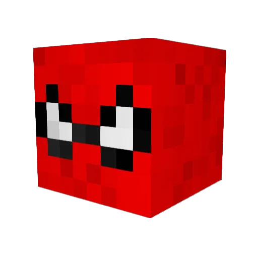 jacksonmw Minecraft avatar head, 3D render