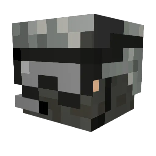 jacksonz13 Minecraft avatar head, 3D render