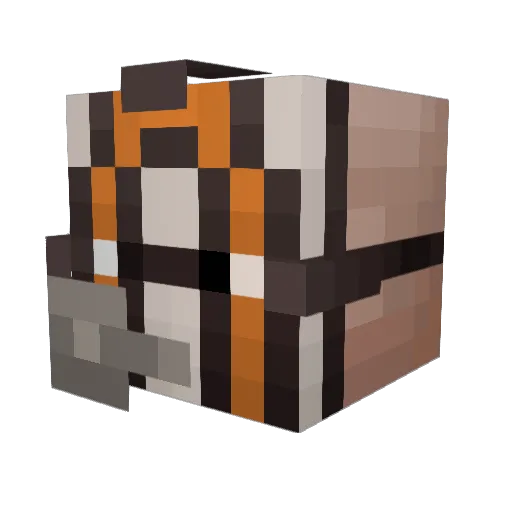 jackspruce Minecraft avatar head, 3D render