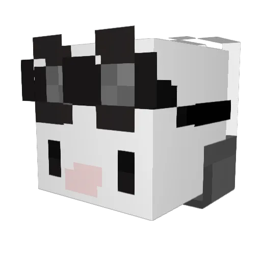 jackxlantern Minecraft avatar head, 3D render