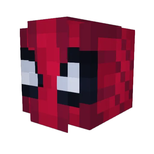jacky_yip_ Minecraft avatar head, 3D render