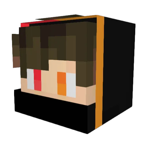 jackych0811 Minecraft avatar head, 3D render