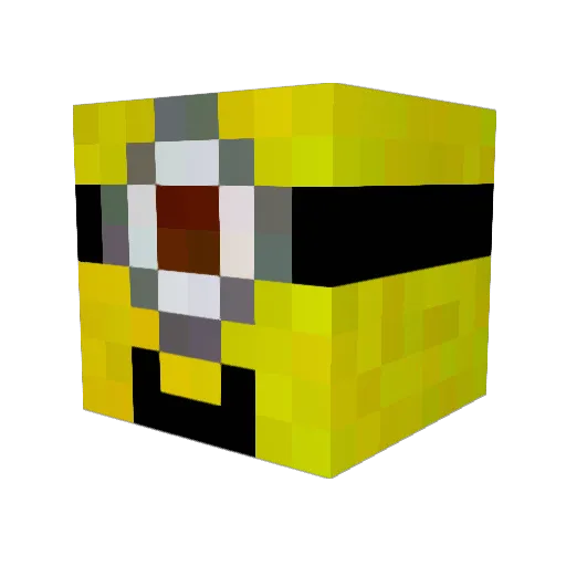 jacob016 Minecraft avatar head, 3D render