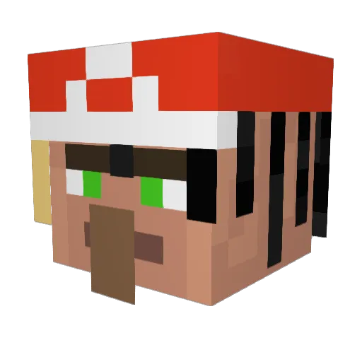 jacob0329 Minecraft avatar head, 3D render