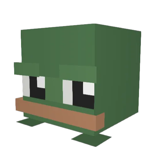 jacob7899 Minecraft avatar head, 3D render