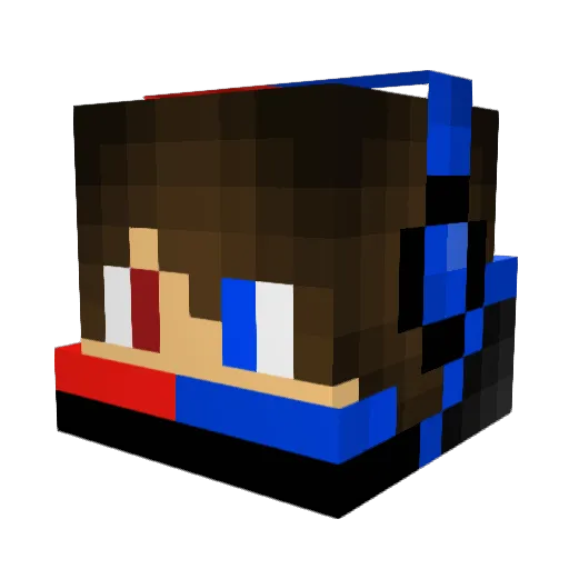 jacobcboy1234 Minecraft avatar head, 3D render