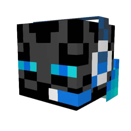 jacobchaney132 Minecraft avatar head, 3D render