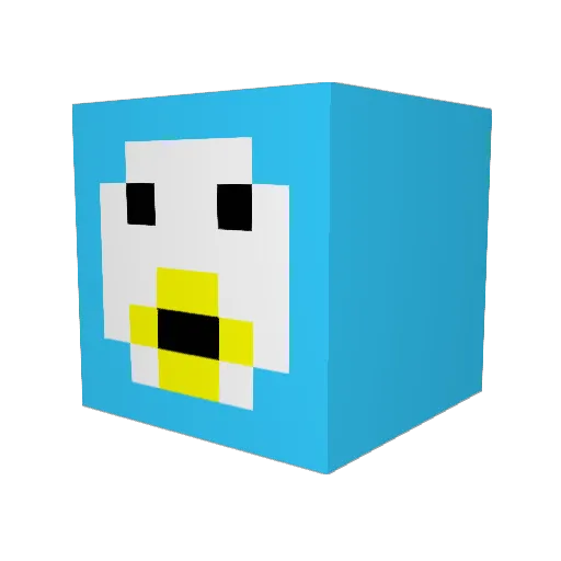 jacobcooldwell Minecraft avatar head, 3D render
