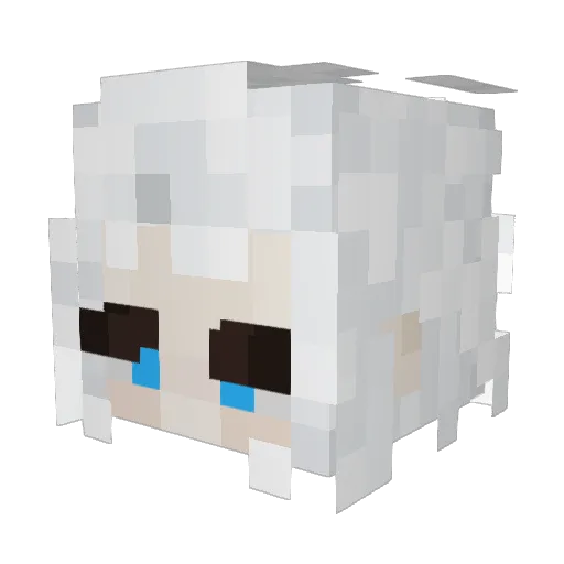 jacobcross Minecraft avatar head, 3D render