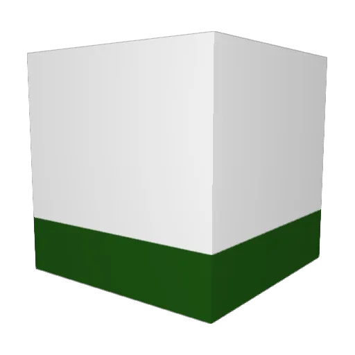 jacobdgustin Minecraft avatar head, 3D render