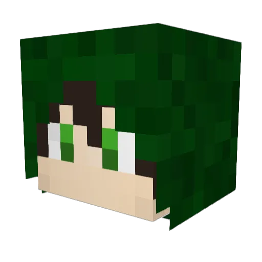 jacobhard29 Minecraft avatar head, 3D render