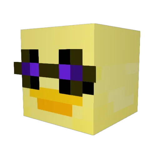 jacobus999 Minecraft avatar head, 3D render