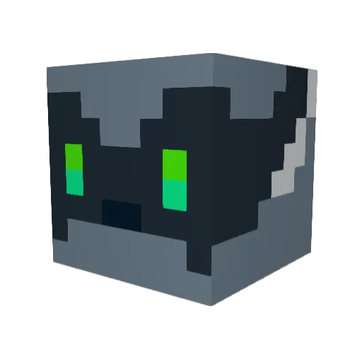 jacobyaboi Minecraft avatar head, 3D render