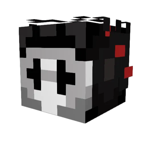 jacobyjj Minecraft avatar head, 3D render