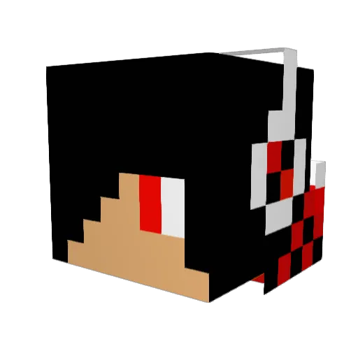 jacobywall123 Minecraft avatar head, 3D render