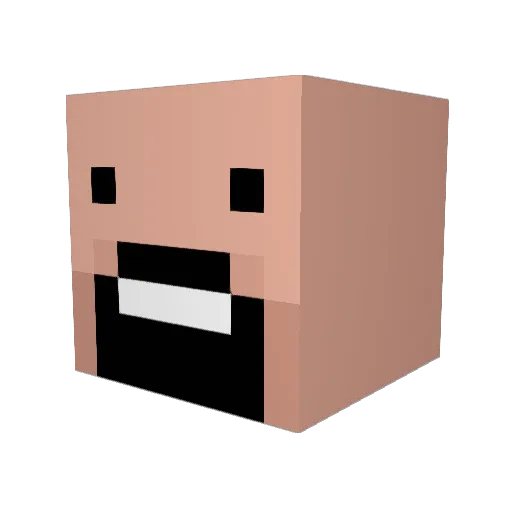 jacookie12345 Minecraft avatar head, 3D render
