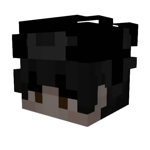 jacprxsser Minecraft avatar head, 3D render
