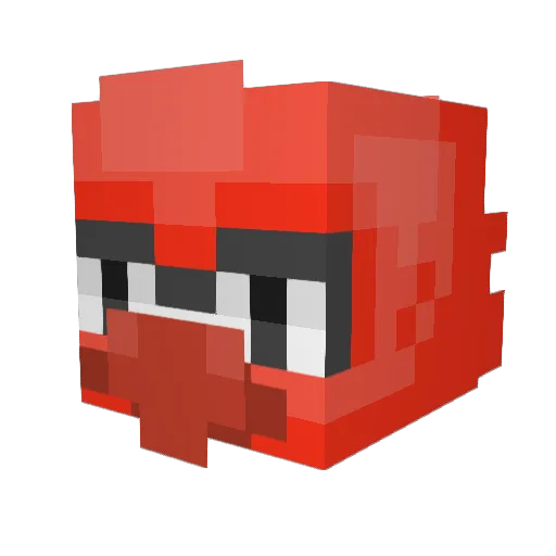 jacster1000 Minecraft avatar head, 3D render