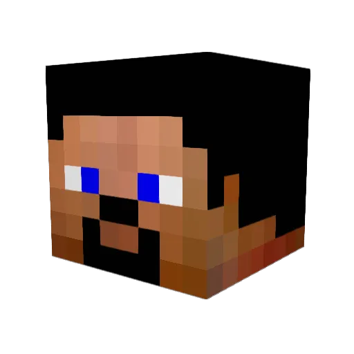 jacster20 Minecraft avatar head, 3D render