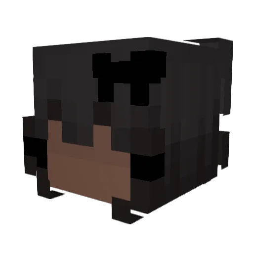 jad4 Minecraft avatar head, 3D render