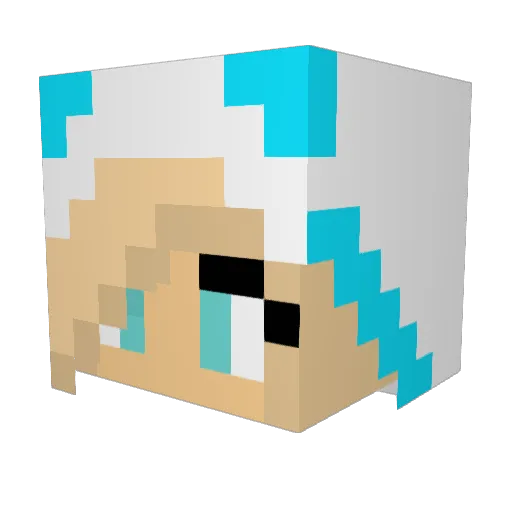 jadat2003 Minecraft avatar head, 3D render