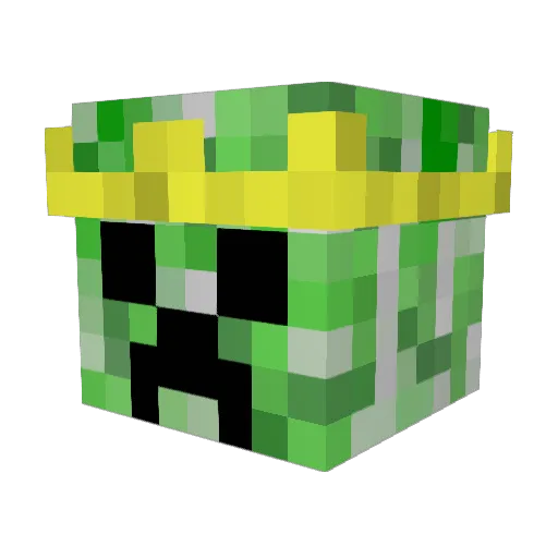 jade17863 Minecraft avatar head, 3D render