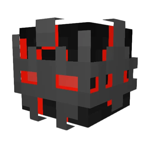 jaded_filth Minecraft avatar head, 3D render