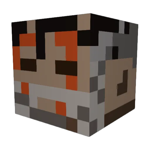 jaden220711 Minecraft avatar head, 3D render