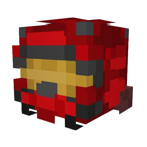 jaden7657 Minecraft avatar head, 3D render