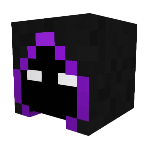 jadenpan Minecraft avatar head, 3D render