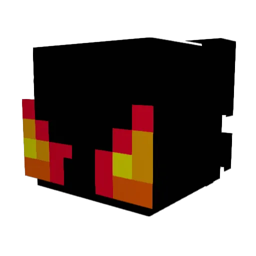 jadonqe Minecraft avatar head, 3D render