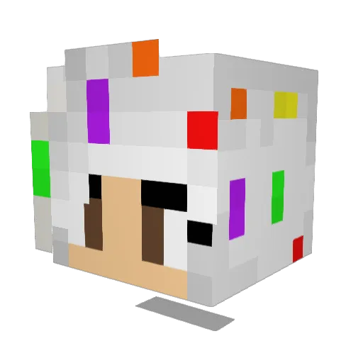 jadynminecraft Minecraft avatar head, 3D render