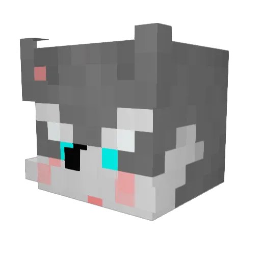 jaegeun33 Minecraft avatar head, 3D render