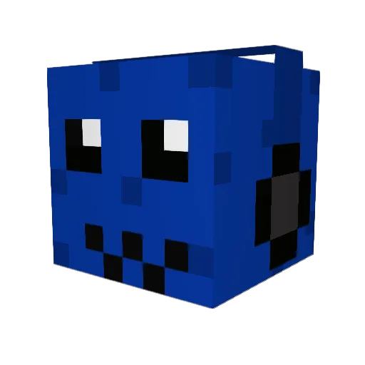 jaeh Minecraft avatar head, 3D render