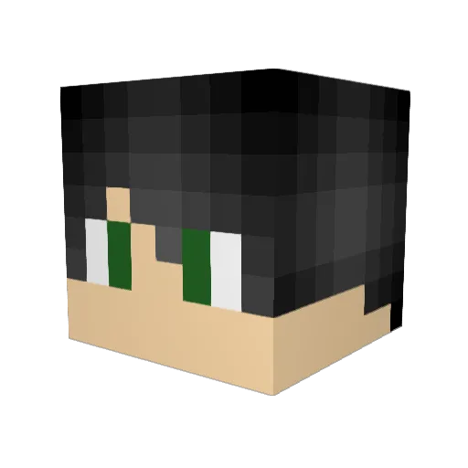 jaehyun0812 Minecraft avatar head, 3D render