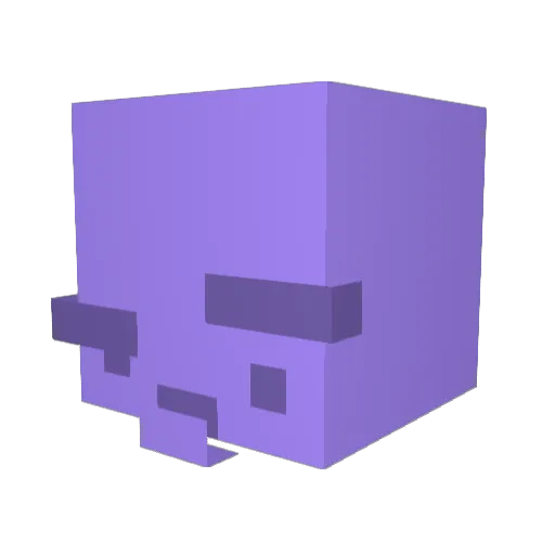 jaemoon2 Minecraft avatar head, 3D render