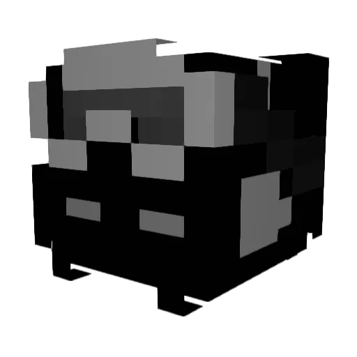 jaesway Minecraft avatar head, 3D render