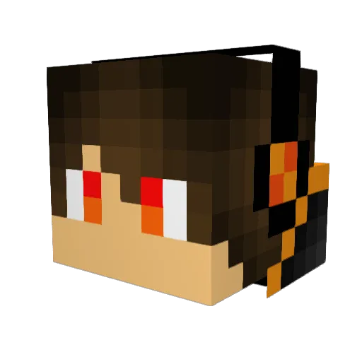 jafet123 Minecraft avatar head, 3D render
