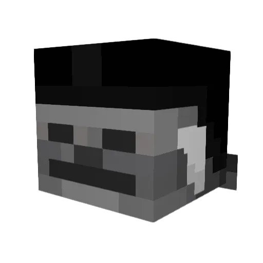 jafynn Minecraft avatar head, 3D render