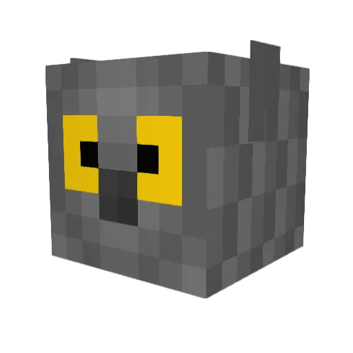 jag6114 Minecraft avatar head, 3D render