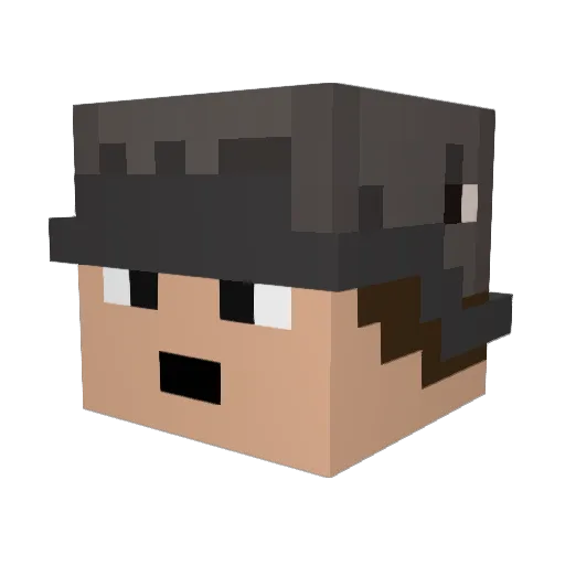 jagdtiger222222 Minecraft avatar head, 3D render