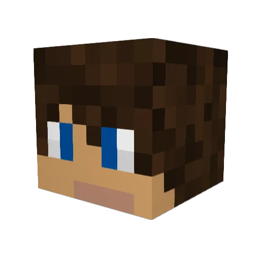 jager0517 Minecraft avatar head, 3D render