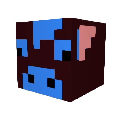 jagloo437 Minecraft avatar head, 3D render