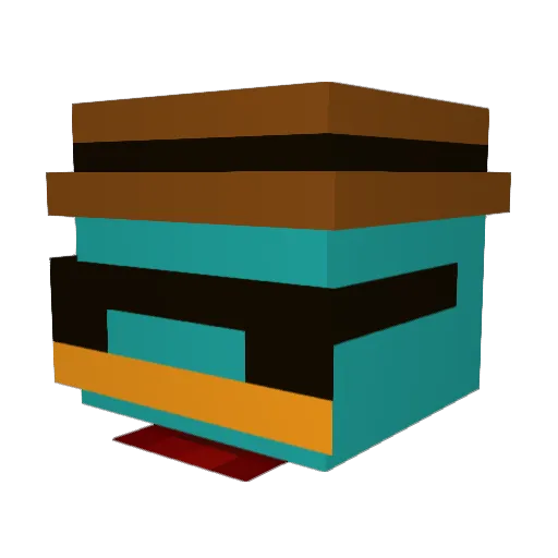jaha5000 Minecraft avatar head, 3D render
