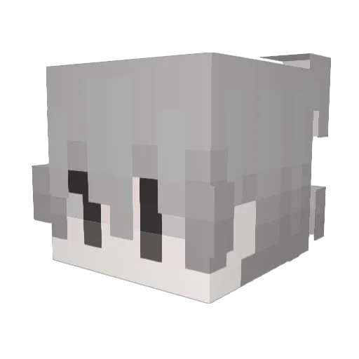 jahsperrr Minecraft avatar head, 3D render